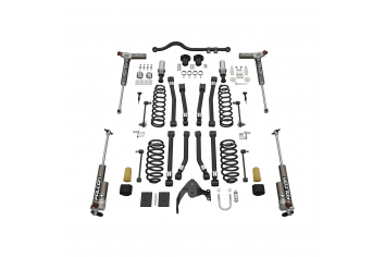 TeraFlex 1233033 3" Alpine RT3 Suspension Lift Kit w/ Falcon 3.3 Fast Adjust Piggyback Shocks; 07-18 Wrangler JK 2 Door