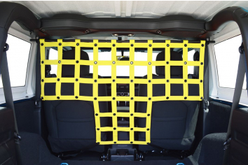 Dirty Dog 4x4 Wrangler JL 2-Door Pet & Cargo Divider Yellow