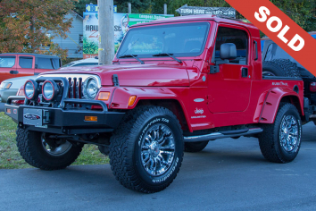 2005 RubiTrux Jeep Wrangler TJ Unlimited Conversion Red