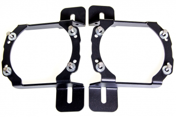 Maximus-3 Fog Light Brackets; Wrangler JL & Gladiator JT w/ Steel Bumper Group