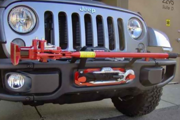 Maximus-3 Front Bumper Hi-Lift Jack Mount