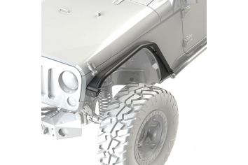 Metalcloak JK Wrangler Overline Tube Fender - Front