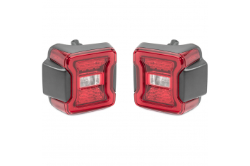 Mopar 68336583AF 68336582AF; LED Tail Lamp Pair w/o Blind Spot Detection; Gladiator JT