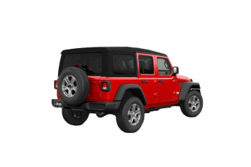 Mopar Sailcloth Soft Top Complete Kit Jeep Wrangler JLU 4 Door