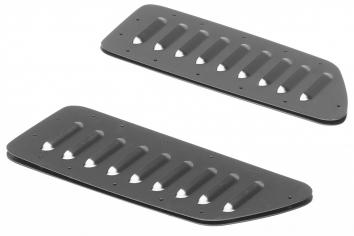 Poison Spyder Rubicon Hood Scoop / Louver; Jeep Wrangler JL & JL Unlimited, JT Gladiator