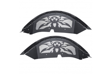 Poison Spyder Rear Inner Fender Liners; Jeep Wrangler JL Unlimited