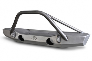 Poison Spyder JK Brawler Mid Front Bumper Trail Stinger w/ Recovery Shackle tabs