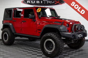 Pre-Owned 2008 Jeep Wrangler Rubicon Unlimited HEMI Red