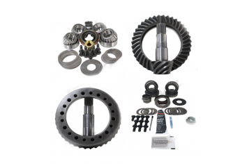 Revolution Gear & Axle 5.13 Rubicon Dana 44/44 Gear Package; Wrangler JK With Master Install