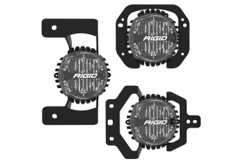 Rigid Industries 360 Series LED Fog Light Kit; Wrangler JL, Gladiator JT