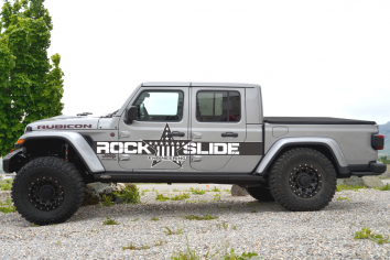 Rock Slide Engineering Automatic Power Step Sliders; Gladiator JT