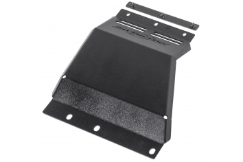 Rubicon Express REA1021 Steel Transmission Skid Plate w/ Front Cross Member; Wrangler JL Unlimited & Gladiator JT