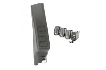 Rugged Ridge 17235.59 A-Pillar 4 Switch Pod Kit