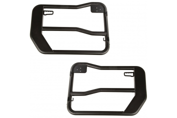 Rugged Ridge 11509.13 Fortis Front Tube Doors w/o Mirrors; Wrangler JL & Gladiator JT