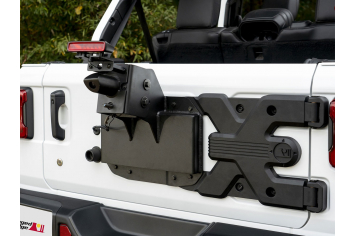 Rugged Ridge Spartacus HD Tire Carrier Hinge Casting Kit; Wrangler JL