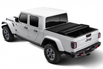 Rugged Ridge Jeep Gladiator Armis Soft Folding Bed Cover w/ OR w/o Trail Rail Cargo System