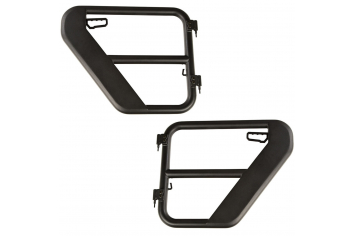 Rugged Ridge 11509.14 Fortis Rear Tube Doors; Wrangler JLU & Gladiator JT