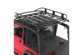 Smittybilt 17185 Rugged Rack Roof Basket 50 X 70  250 Lb Rating Black