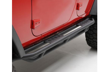 Smittybilt 76634 SRC Rock Sliders 07-Pres JK Wrangler 4 DR Steel Black Textured Powder Coat