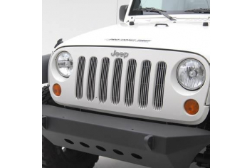 Smittybilt 878132 Billet Grille Overlay 07-Pres Wrangler JK