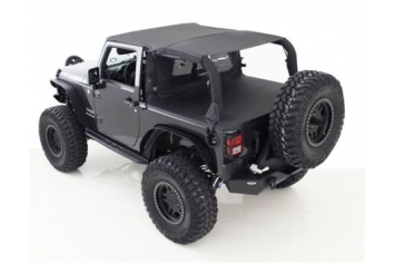 Smittybilt 94135 Extended Soft Top 07-09 Wrangler JK 2 DR Black Diamond