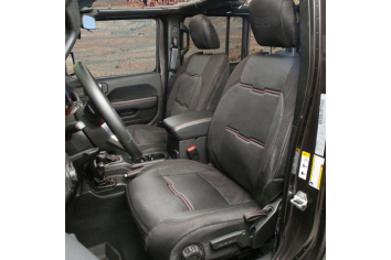 Smittybilt Gen2 Neoprene Seat Covers Wrangler JLU 4 Door | Black