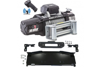 Maximus-3 Smittybilt X20 Winch Mount Package; Wrangler JL & Gladiator JT w/ Steel Bumper Group