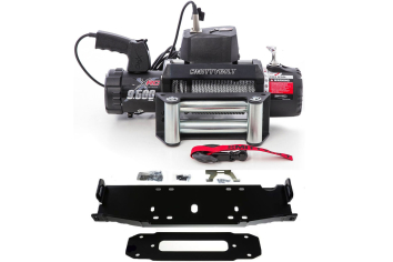 Maximus-3 Smittybilt 9.5 XRC Recon, Hard Rock, 10A JK Winch Mount Package