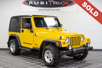 2006 Jeep Wrangler Sport TJ Solar Yellow - SOLD