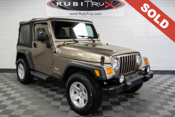 Pre-Owned 2004 Jeep Wrangler TJ Sport Khaki - SOLD