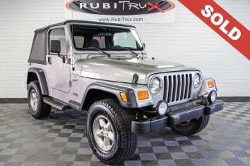 Pre-Owned 2001 Jeep Wrangler Sport TJ Silverstone Metallic - SOLD