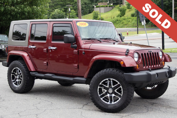 Pre-Owned 2008 Jeep Wrangler Unlimited Sahara