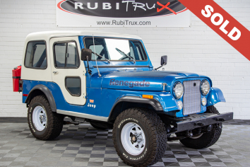 Pre-Owned 1978 Jeep CJ-5 Levi's Edition Brilliant Blue - SOLD