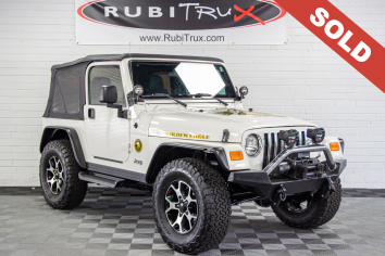 Pre-Owned 2006 Jeep Wrangler TJ Golden Eagle - SOLD