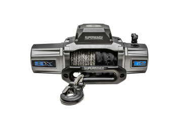 Superwinch 1712201 SX12SR; 12,000 Pound Synthetic Rope Winch