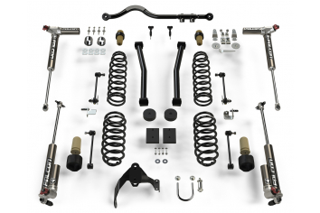 TeraFlex 1212033 2.5" ST2 Suspension Lift Kit w/ Falcon 3.3 Fast Adjust Piggyback Shocks; 07-18 Wrangler JK 2 Door