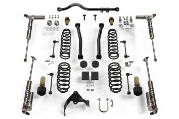 TeraFlex 1312033 2.5" ST2 Suspension Lift Kit w/ Falcon 3.3 Fast Adjust Shocks; 07-18 Wrangler JK Unlimited