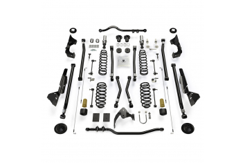 TeraFlex 1334000 4" Alpine RT4 Suspension w/o Shocks; 07-18 Wrangler JK Unlimited