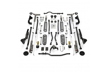 TeraFlex 1334033 4" Alpine RT4 Suspension w/ Falcon 3.3 Fast Adjust Piggyback Shocks; 07-18 Wrangler JK Unlimited