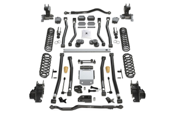 TeraFlex 4.5" RT4 Long Arm Lift Kit w/ Falcon Shock Options; Wrangler JL