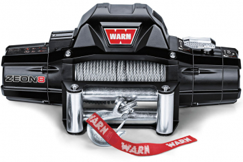 Warn 88980 Zeon 8 Steel Wire Rope Winch 