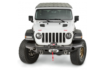 Warn Elite JL Wrangler Full Width Font Bumper