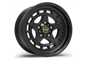 Warn 106687; Epic Wheels; ; Diamond Cutter; Black