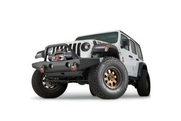 Warn Wrangler JK, JL, & Gladiator JT Crawler Full Width Front Bumper With Tube