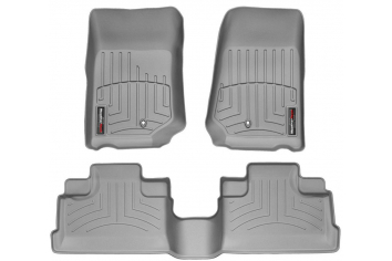 WeatherTech DigitalFit Gray Front/Rear Floor Liner Combo 46105-1-2