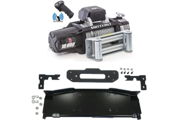 Maximus-3 Wrangler JL & Gladiator JT Smittybilt X20 10 Steel Bumper Winch Mount Package