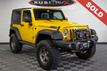 2008 Jeep Wrangler Rubicon Yellow - SOLD