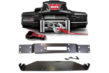 Warn Zeon 10 Platinum Recon, Hard Rock, 10A Mopar 82214786AB JK Winch Mount Package