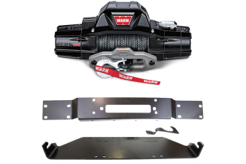 Warn Zeon 10s Recon, Hard Rock, 10A Mopar 82214786AB JK Winch Mount Package