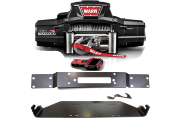 Warn Zeon 12 Platinum Recon, Hard Rock, 10A Mopar 82214786AB JK Winch Mount Package